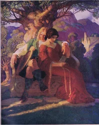 Wallace e Marion, da The Scottish Chiefs pubblicato da Charles Scribner